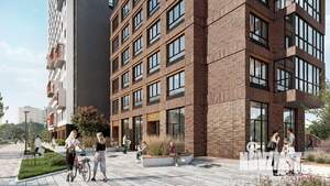 1-к квартира, строящийся дом, 42м2, 3/25 этаж