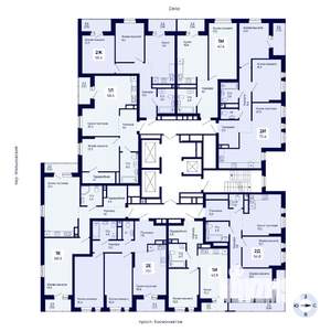 1-к квартира, вторичка, 58м2, 16/18 этаж