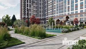 2-к квартира, строящийся дом, 55м2, 13/31 этаж