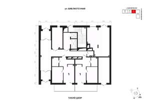1-к квартира, вторичка, 51м2, 1/25 этаж