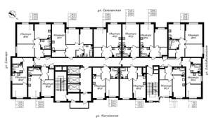 2-к квартира, вторичка, 55м2, 5/25 этаж