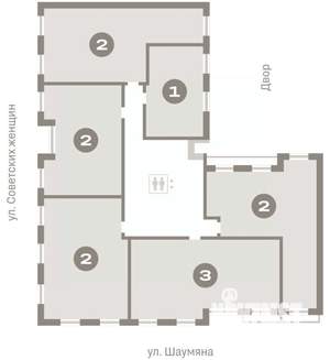 2-к квартира, вторичка, 117м2, 7/9 этаж