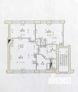 4-к квартира, вторичка, 114м2, 5/5 этаж