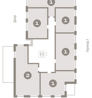 2-к квартира, вторичка, 95м2, 9/9 этаж