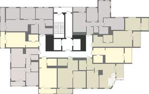 1-к квартира, вторичка, 45м2, 5/19 этаж