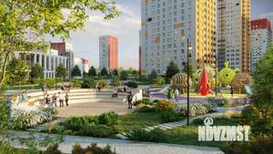 2-к квартира, строящийся дом, 65м2, 14/31 этаж