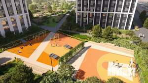 2-к квартира, строящийся дом, 58м2, 25/30 этаж