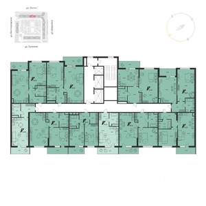 1-к квартира, вторичка, 31м2, 15/25 этаж