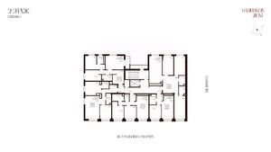 2-к квартира, вторичка, 74м2, 2/8 этаж