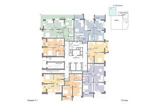 3-к квартира, вторичка, 77м2, 19/25 этаж