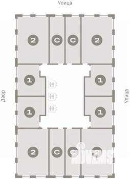 Студия квартира, вторичка, 33м2, 11/25 этаж