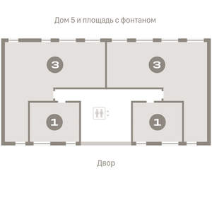 1-к квартира, вторичка, 34м2, 7/9 этаж