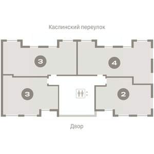2-к квартира, вторичка, 113м2, 8/8 этаж