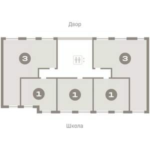 3-к квартира, вторичка, 81м2, 5/9 этаж