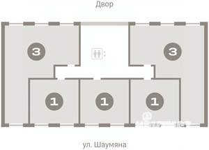 1-к квартира, вторичка, 37м2, 4/7 этаж