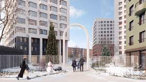 1-к квартира, сданный дом, 41м2, 3/8 этаж