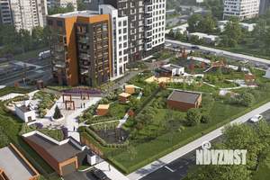 1-к квартира, строящийся дом, 42м2, 3/25 этаж