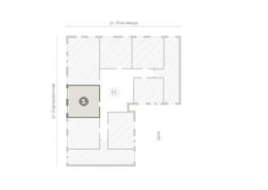 1-к квартира, вторичка, 44м2, 5/7 этаж