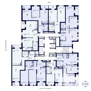 2-к квартира, вторичка, 59м2, 6/18 этаж