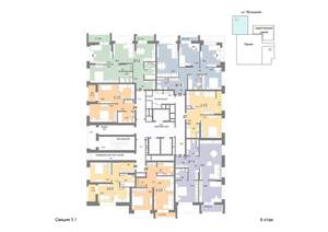 3-к квартира, вторичка, 77м2, 6/25 этаж