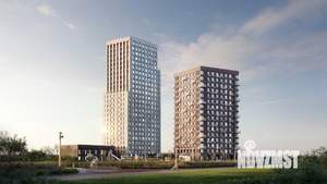 2-к квартира, строящийся дом, 37м2, 13/25 этаж