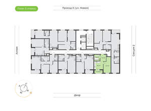 1-к квартира, вторичка, 38м2, 3/17 этаж