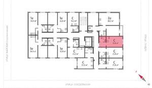 Студия квартира, вторичка, 22м2, 8/8 этаж