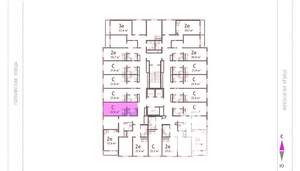 2-к квартира, вторичка, 53м2, 25/25 этаж