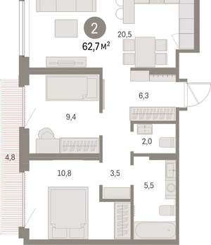 Фото квартиры на продажу (2)