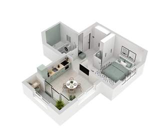 1-к квартира, вторичка, 35м2, 15/31 этаж