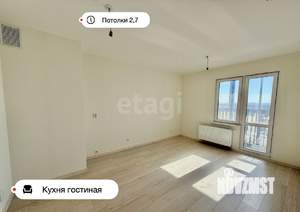 1-к квартира, вторичка, 38м2, 16/25 этаж