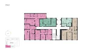 2-к квартира, вторичка, 79м2, 2/31 этаж