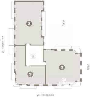 3-к квартира, вторичка, 220м2, 9/9 этаж