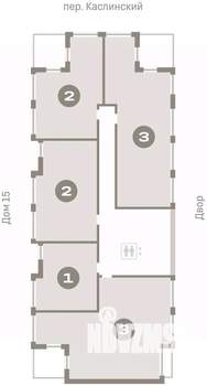 3-к квартира, вторичка, 101м2, 6/16 этаж