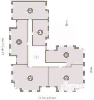 2-к квартира, вторичка, 98м2, 5/9 этаж