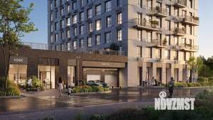 2-к квартира, строящийся дом, 35м2, 7/25 этаж