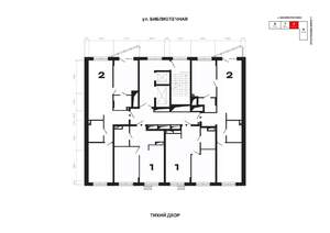 2-к квартира, вторичка, 67м2, 2/25 этаж