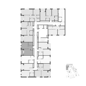1-к квартира, вторичка, 42м2, 5/15 этаж