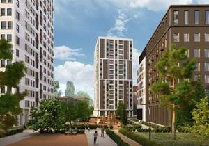 1-к квартира, вторичка, 42м2, 15/25 этаж