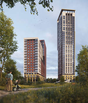 1-к квартира, вторичка, 44м2, 7/27 этаж