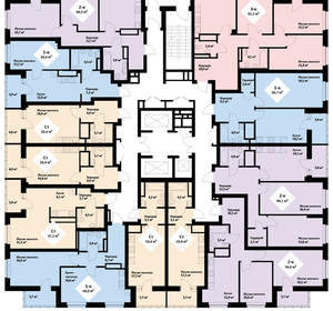 1-к квартира, вторичка, 51м2, 25/25 этаж