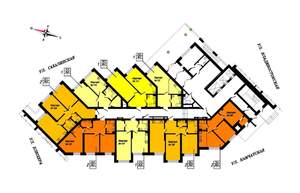 2-к квартира, вторичка, 63м2, 1/24 этаж