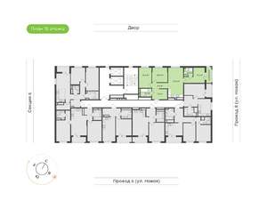 3-к квартира, вторичка, 77м2, 15/17 этаж