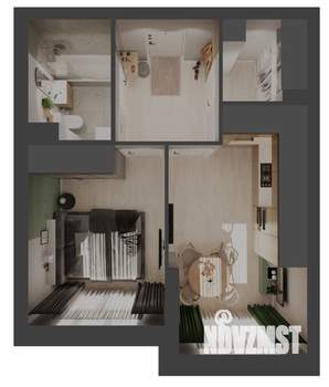 1-к квартира, вторичка, 38м2, 4/24 этаж