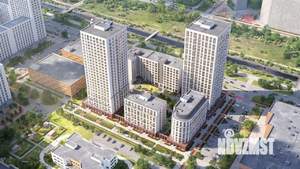 1-к квартира, строящийся дом, 38м2, 8/26 этаж