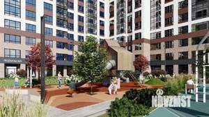 1-к квартира, строящийся дом, 43м2, 16/31 этаж