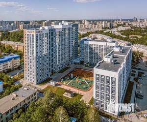 2-к квартира, строящийся дом, 54м2, 13/27 этаж