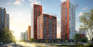 2-к квартира, сданный дом, 44м2, 9/15 этаж