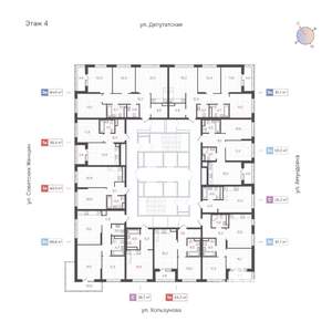 2-к квартира, вторичка, 69м2, 4/31 этаж