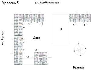 2-к квартира, строящийся дом, 30м2, 5/21 этаж
